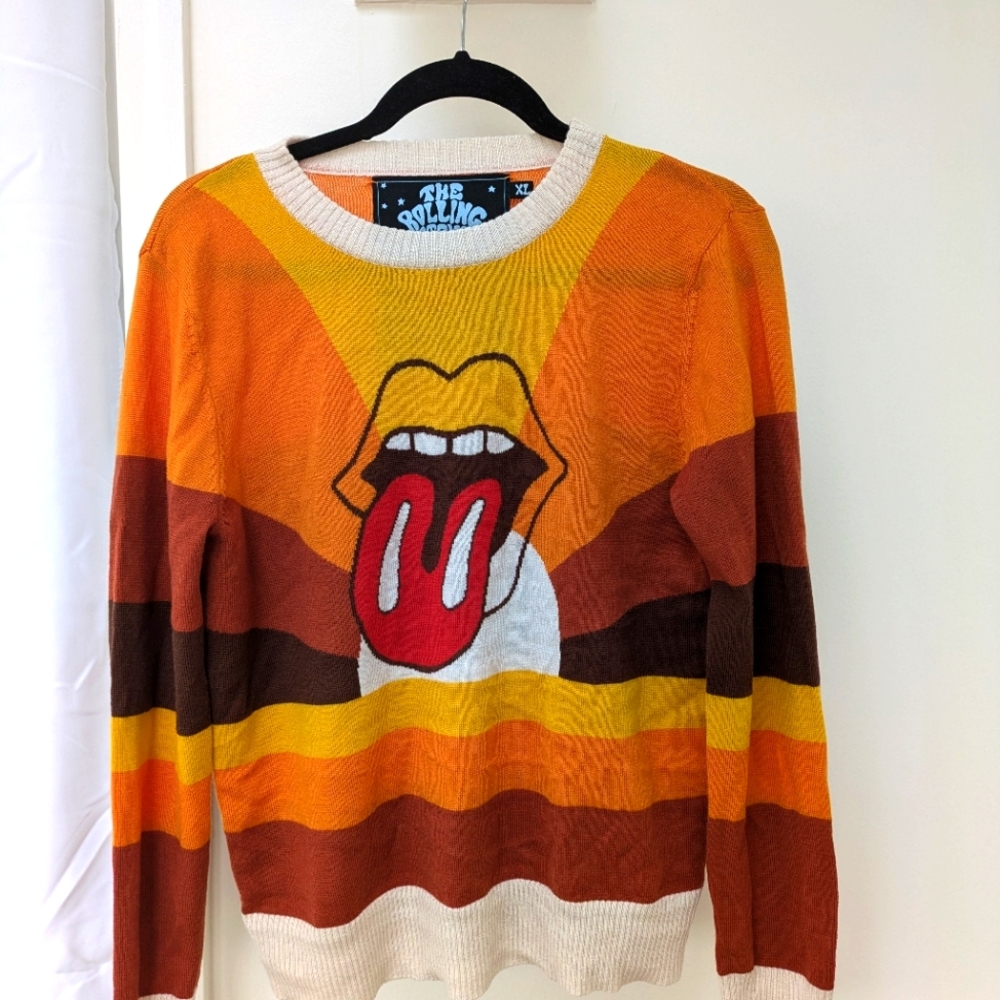 Stoned immaculate rolling stone rainbow large